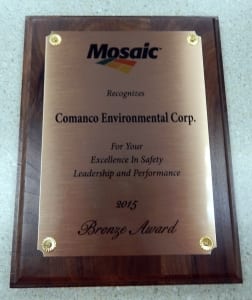 Mosaic Bronze Safety Award 1
