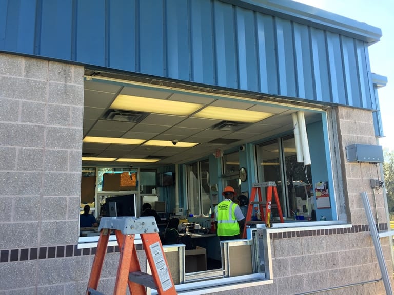 Scale House Renovation Work Continues COMANCO