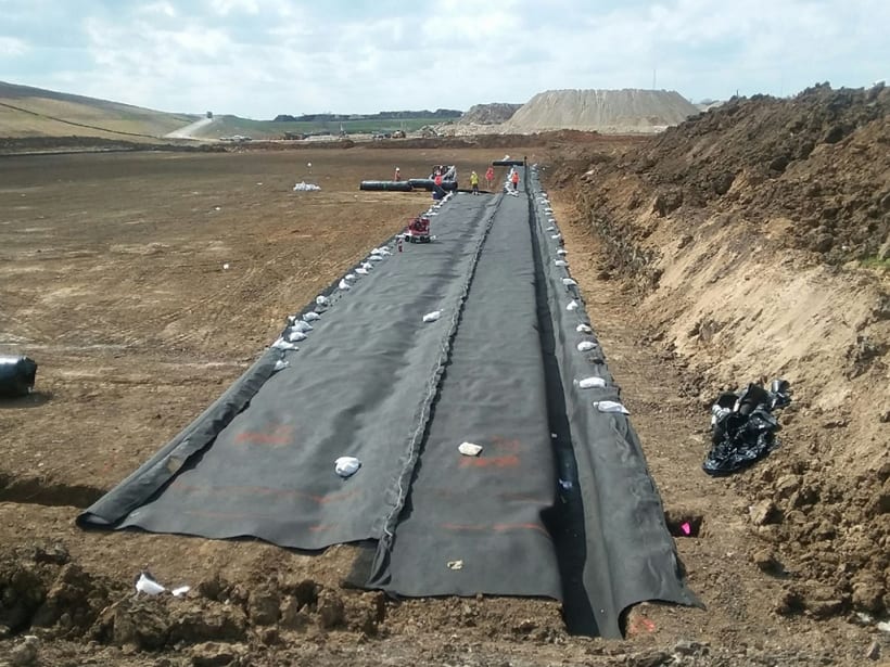 COMANCO Begins Underdrain Install at Arlington, TX Landfill COMANCO
