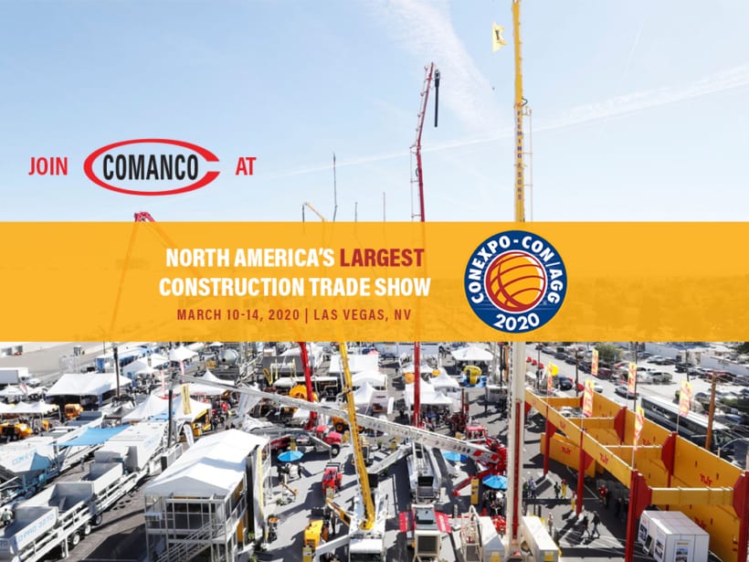 COMANCO is Attending CONEXPO in Las Vegas, NV COMANCO