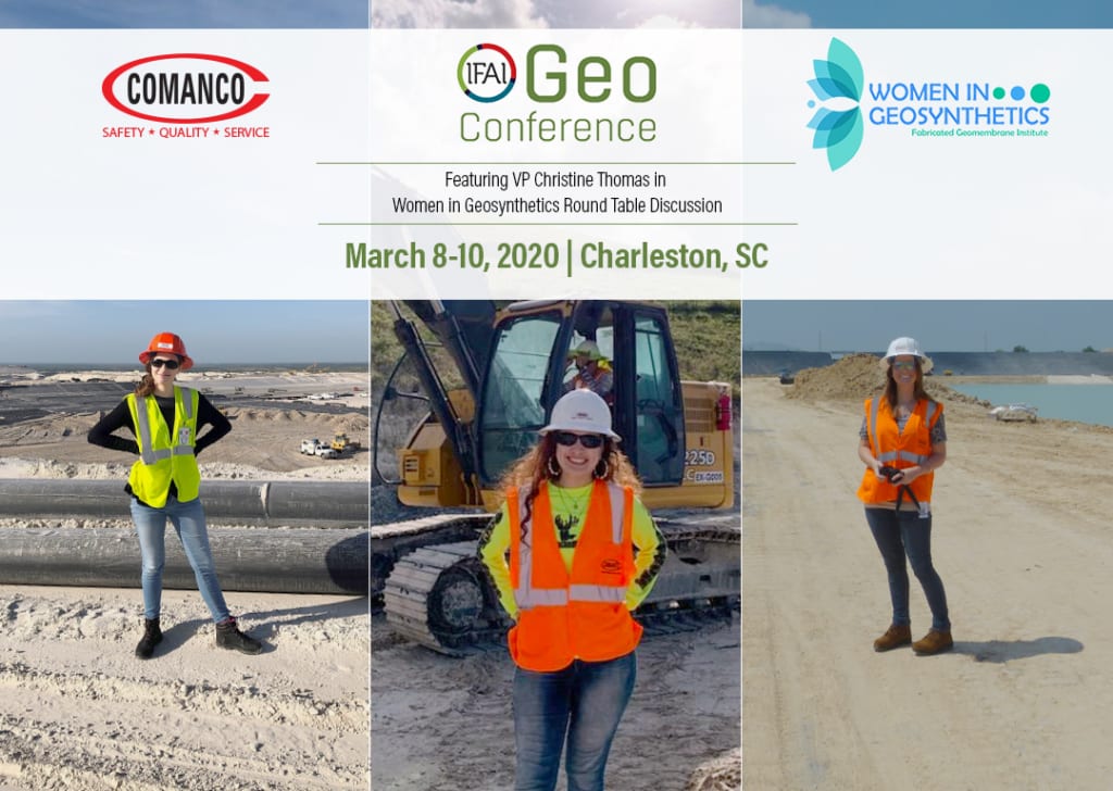 Join COMANCO at Geosynthetics Conference 2020 COMANCO