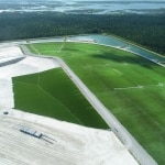 Image: Comanco Installation for ClosureTurf® Project Mississippi EPA Superfund Site