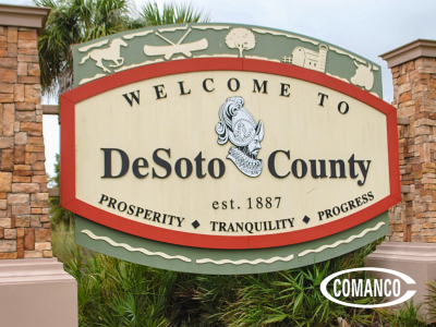 COMANCO Awarded Desoto County, FL, Landfill Erosion Washout Repairs Project.