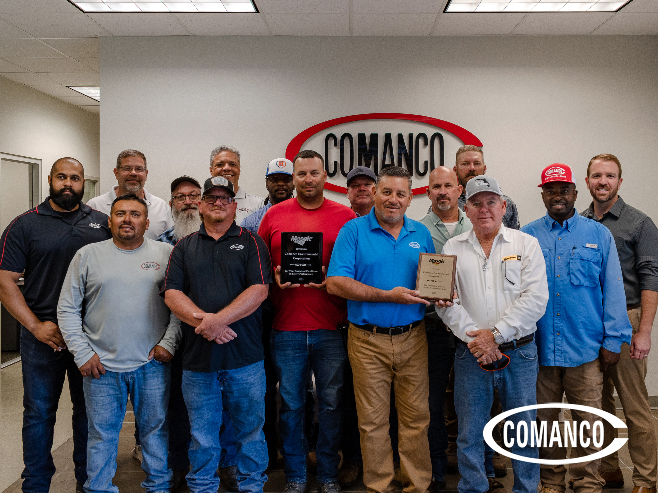 COMANCO Awarded for Safety Excellence
