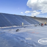 Environmental Solutions: COMANCO Lines Storage Pond with Geosynthetic Materials.