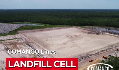 COMANCO Completes Landfill Cell for Palatka