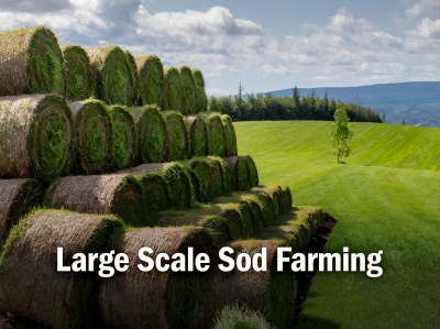 Maximizing Efficiency: The Advantages of Big Rolls in Large Sod Farming