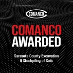 COMANCO Awarded Sarasota County Earthwork - Excavation and Stockpiling