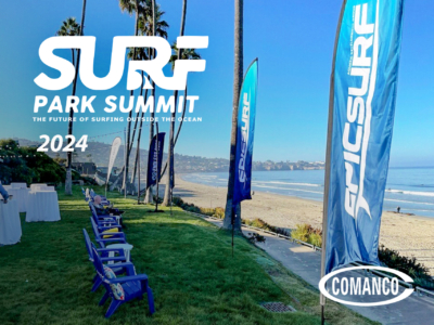 2024 Surf Park Summit, San Diego, California, Surf Park Central, COMANCO Geosynthetic Aquatic Liners