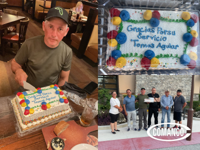 COMANCO Celebrates the Career of Tomas Aguilar