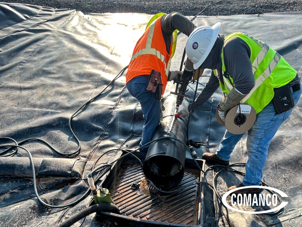 COMANCO Completes Liner Repairs for Repeat Customer in Oklahoma