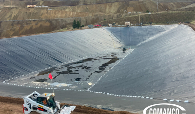 Colorado Gold Mine Pond Liner Replacement Highlights COMANCO's Mining Containment Expertise