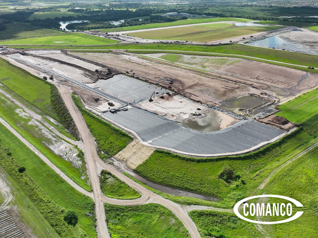 COMANCO Tackles Complex Phosphate Gypsum Pond Closure in Central Florida